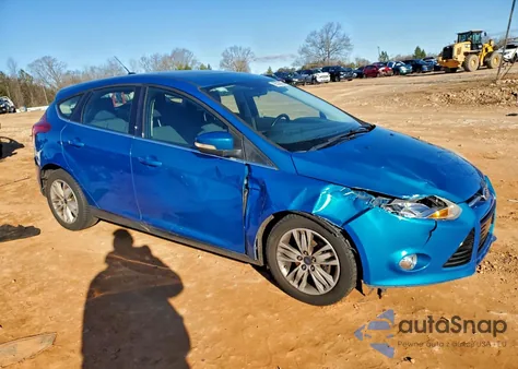 2012 Ford Focus Sel from USA, damaged, VIN 1FAHP3M21CL318200